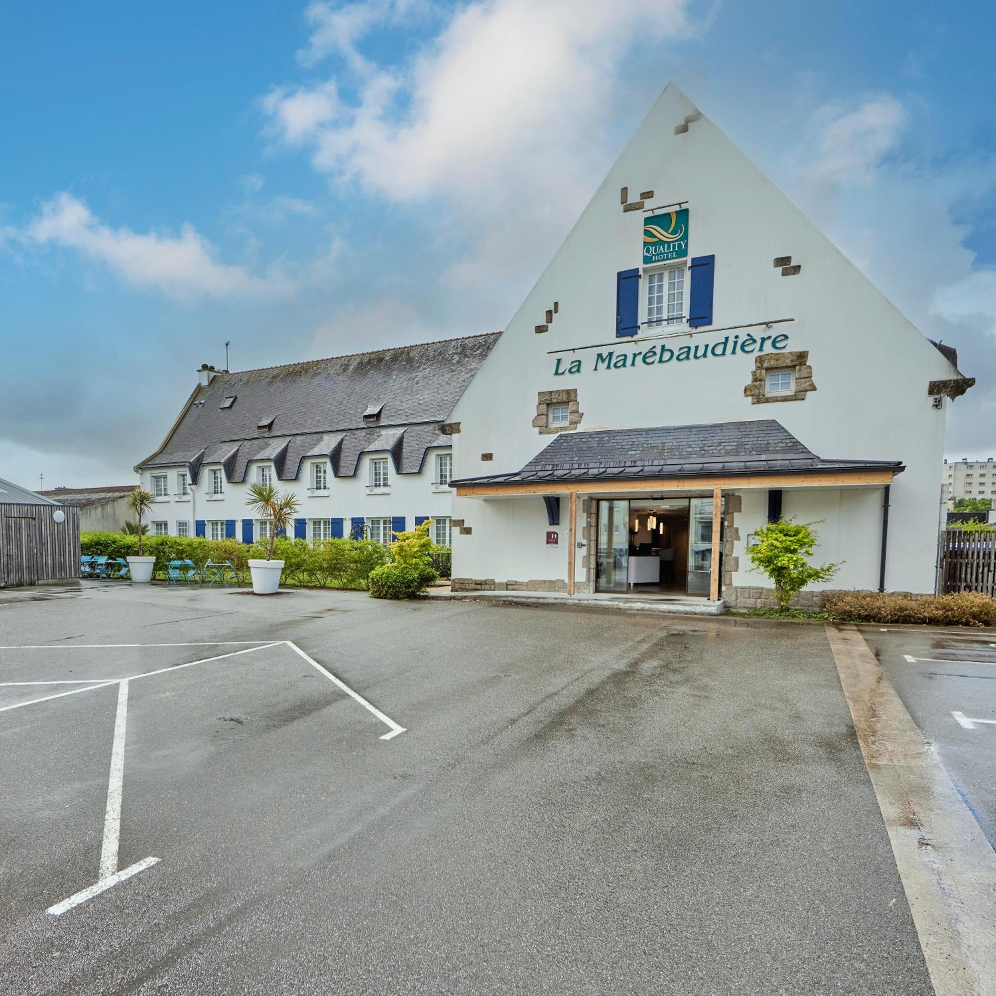 Quality Hotel La Marebaudiere Vannes Centre Exterior foto